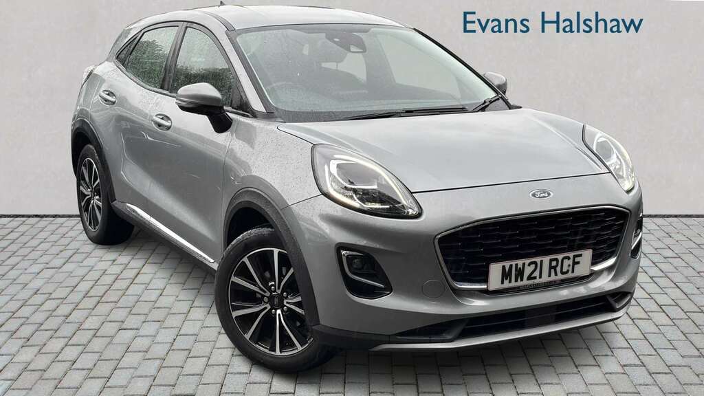 Ford Puma 1.0 Ecoboost Hybrid Mhev Titanium 2021 MW21RCF Silver #2