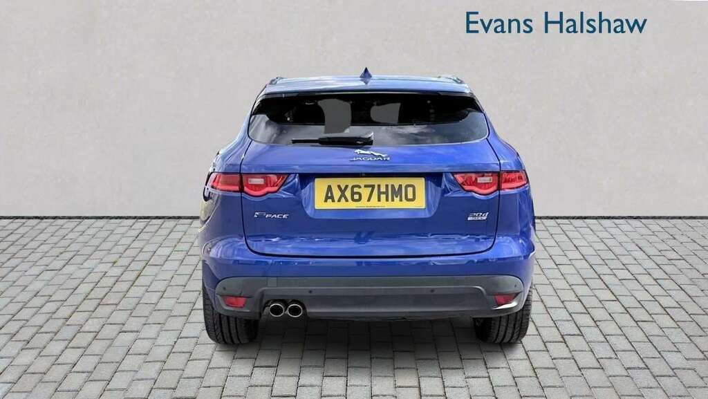Jaguar F-Pace 2.0D R-sport Awd 2017 Blue #4
