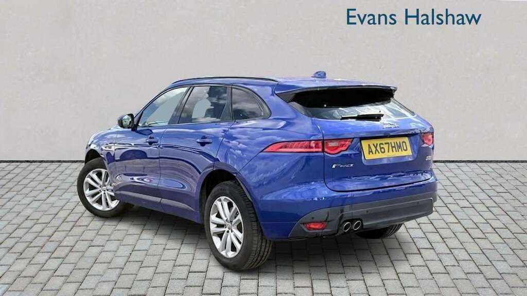 Jaguar F-Pace 2.0D R-sport Awd 2017 Blue #3