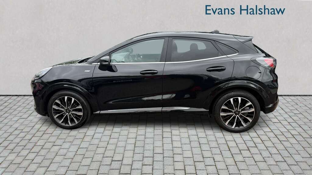 Ford Puma 1.0 Ecoboost Hybrid Mhev St-line Vignale 2022 EU71NDZ Black #3