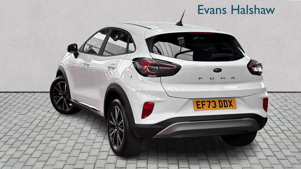 Ford Puma 1.0 Ecoboost Hybrid Mhev Titanium 2023 White #2