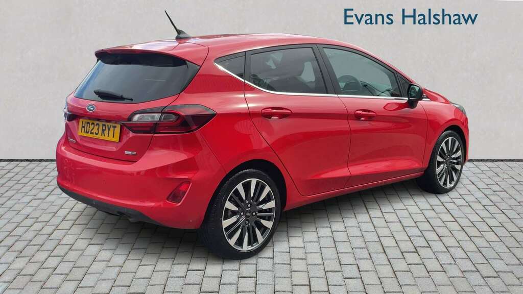 Ford Fiesta 1.0 Ecoboost Hbd Mhev 125 Titanium X 2023 HD23RYT Red #2