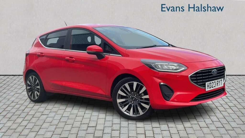 Ford Fiesta 1.0 Ecoboost Hbd Mhev 125 Titanium X 2023 Red