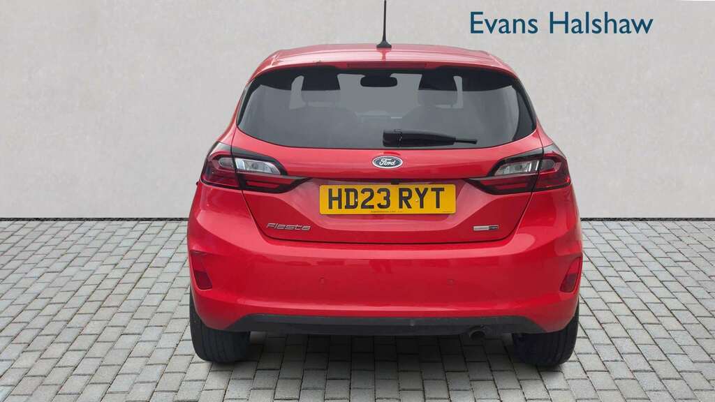 Ford Fiesta 1.0 Ecoboost Hbd Mhev 125 Titanium X 2023 HD23RYT Red #5