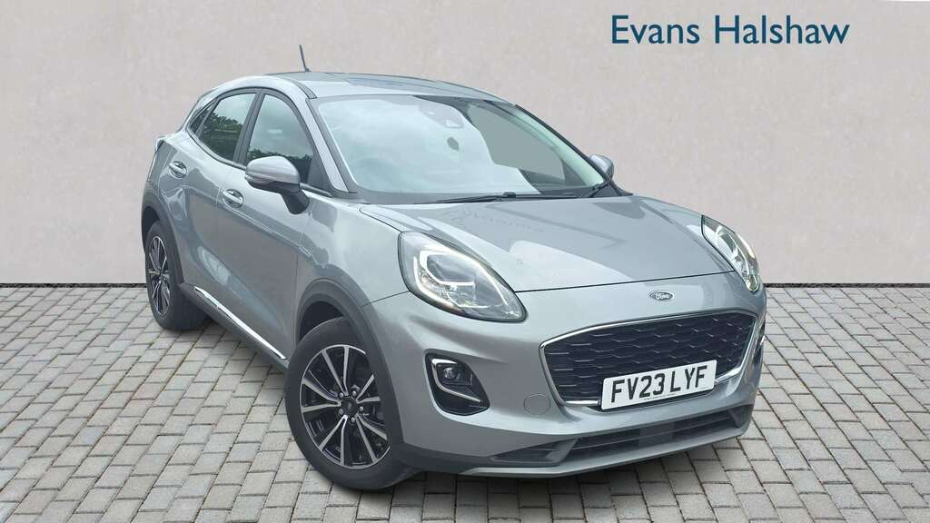 Ford Puma 1.0 Ecoboost Hybrid Mhev Titanium Dct 2023 FV23LYF Silver