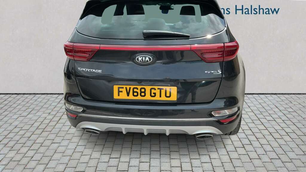 Kia Sportage 1.6T Gdi Gt-line S Dct Awd 2018 FV68GTU Black #5