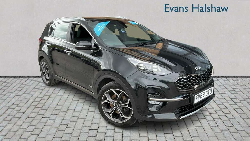 Kia Sportage 1.6T Gdi Gt-line S Dct Awd 2018 Black