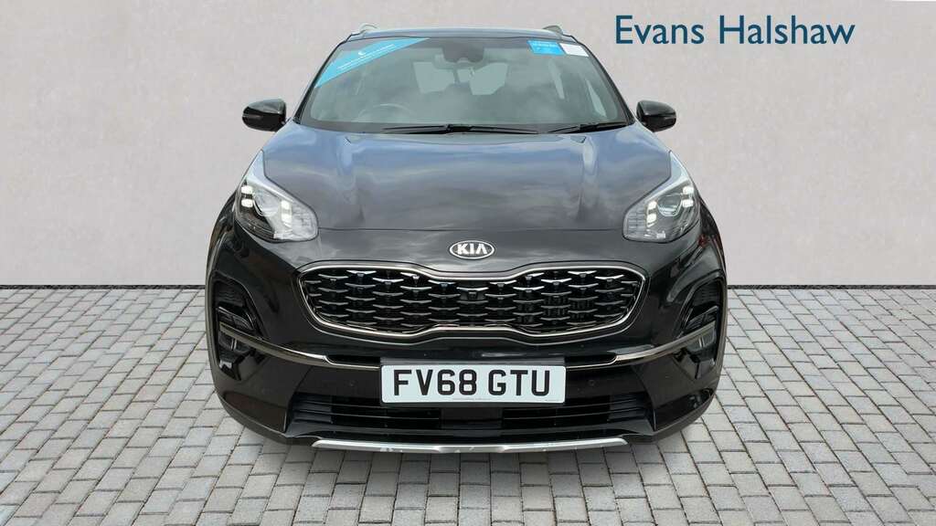 Kia Sportage 1.6T Gdi Gt-line S Dct Awd 2018 FV68GTU Black #4