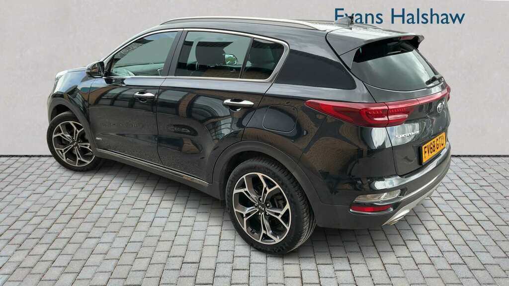 Kia Sportage 1.6T Gdi Gt-line S Dct Awd 2018 FV68GTU Black #2