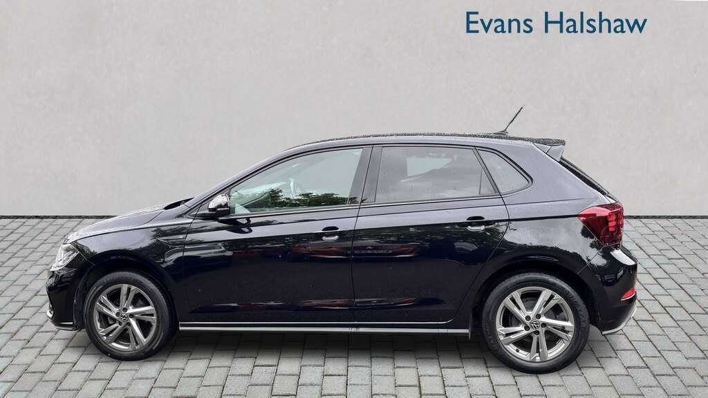 Volkswagen Polo 1.0 Tsi R-line 2023 OW72MLJ Black #2