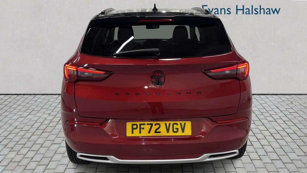 Vauxhall Grandland 1.5 Turbo D Ultimate 2023 PF72VGV Red #5
