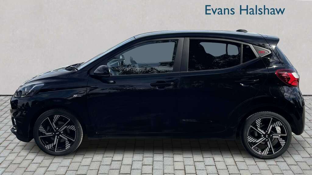 Hyundai I10 1.0T 90 N Line Nav 2025 Black #3