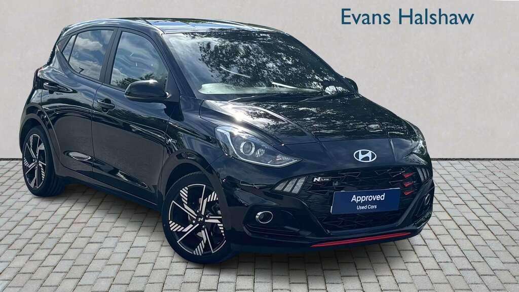 Hyundai I10 1.0T 90 N Line Nav 2025 Black