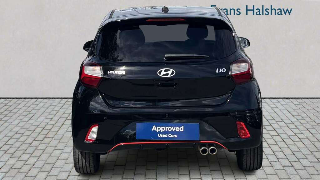 Hyundai I10 1.0T 90 N Line Nav 2025 Black #5