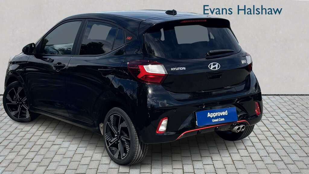 Hyundai I10 1.0T 90 N Line Nav 2025 Black #2