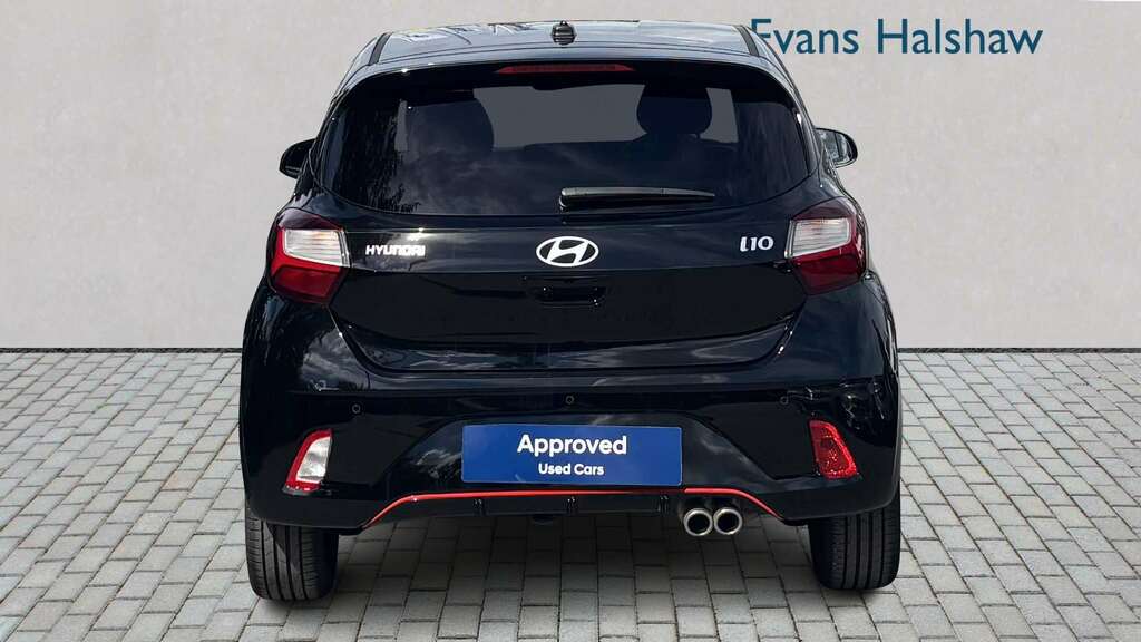 Hyundai I10 1.0T 90 N Line Nav 2025 Black #4