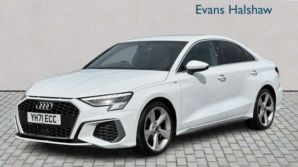 Audi A3 35 Tfsi S Line 2021 YH71ECC White #4