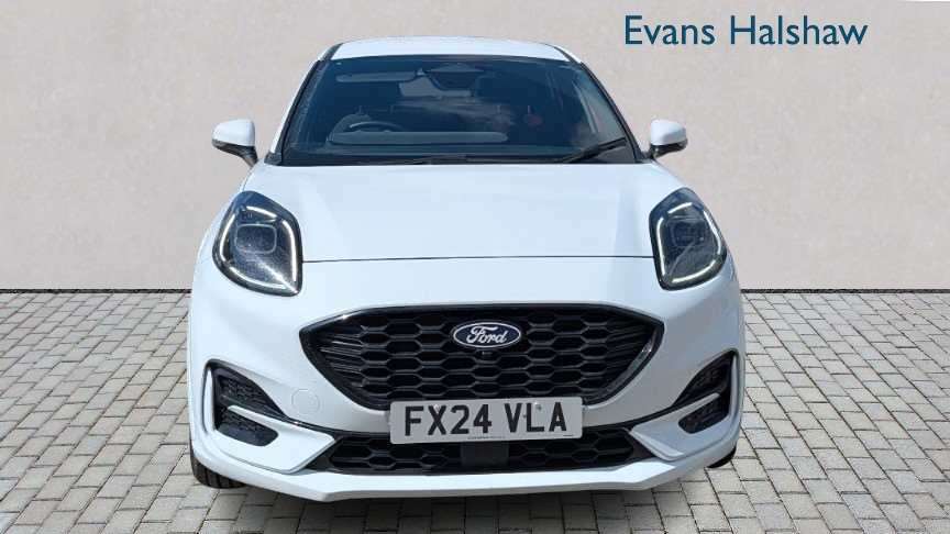 Ford Puma 1.0 Ecoboost Hybrid Mhev St-line 2024 FX24VLA White #4