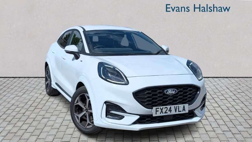 Ford Puma 1.0 Ecoboost Hybrid Mhev St-line 2024 White