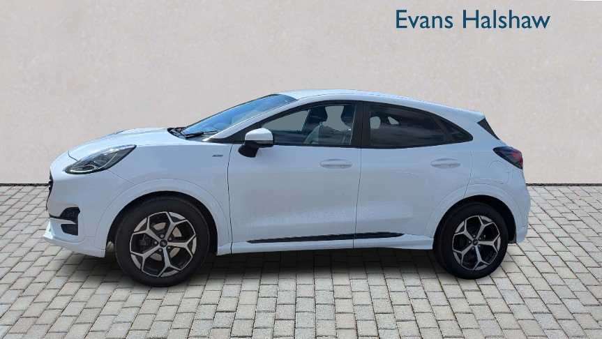 Ford Puma 1.0 Ecoboost Hybrid Mhev St-line 2024 FX24VLA White #3