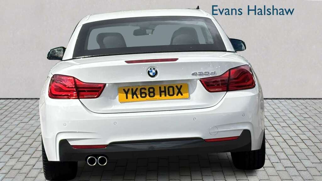 BMW 4 Series 430D M Sport Professional Media 2019 YK68HOX White #5