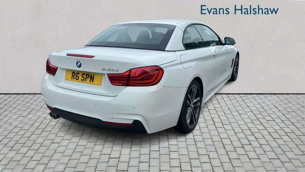 BMW 4 Series 430D M Sport Professional Media 2019 White #4