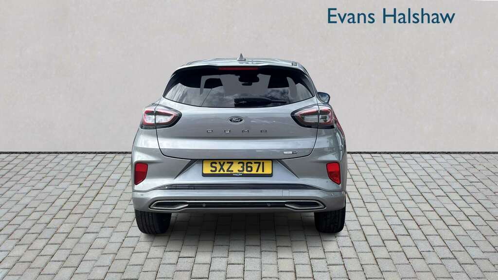 Ford Puma 1.0 Ecoboost Hybr Mhev 155 St-line Vignale Dct SXZ3671 Silver #5