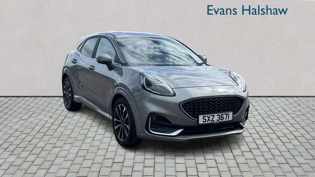 Ford Puma 1.0 Ecoboost Hybr Mhev 155 St-line Vignale Dct Silver