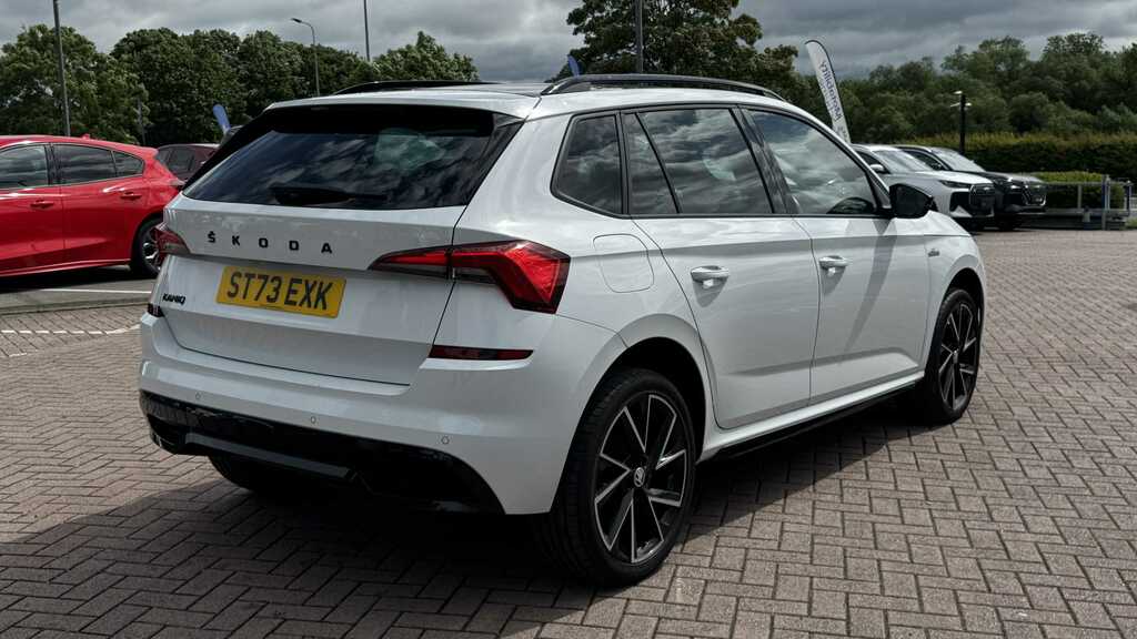 Skoda Kamiq 1.0 Tsi 110 Monte Carlo Dsg 2023 White #5