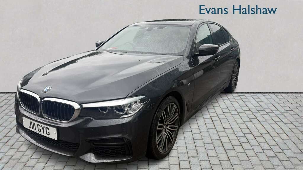 BMW 5 Series 520D Xdrive M Sport 2019 YH19BTA Grey #2