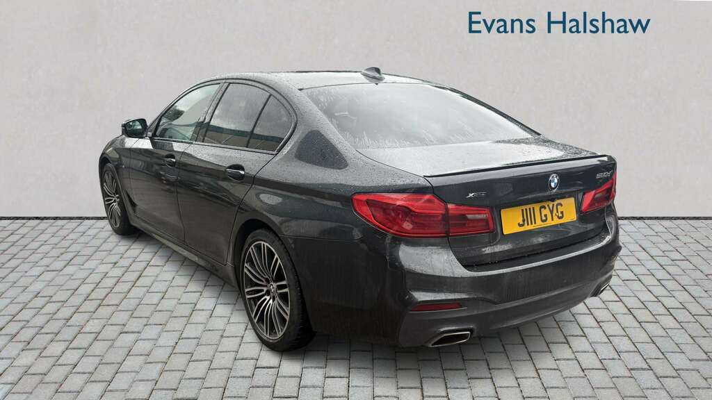 BMW 5 Series 520D Xdrive M Sport 2019 YH19BTA Grey #3