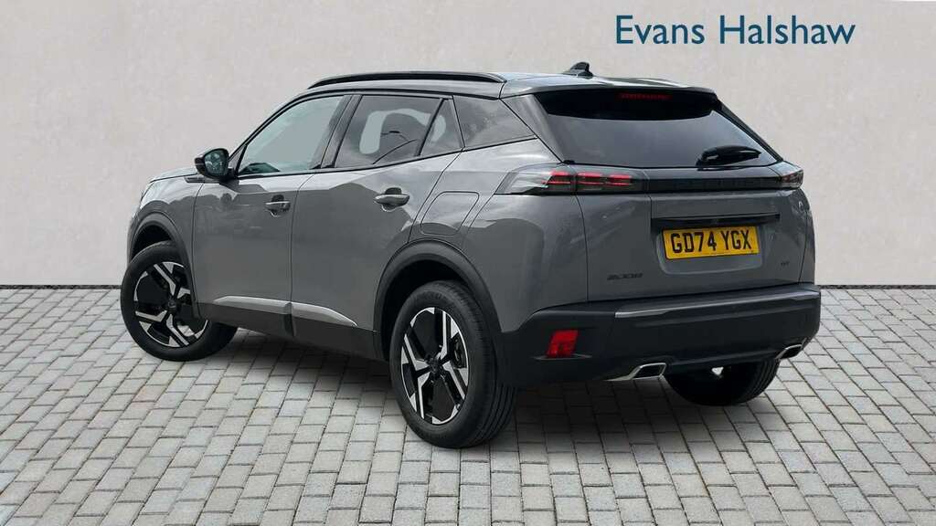 Peugeot 2008 1.2 Puretech 130 Gt Eat8 2025 GD74YGX Grey #2