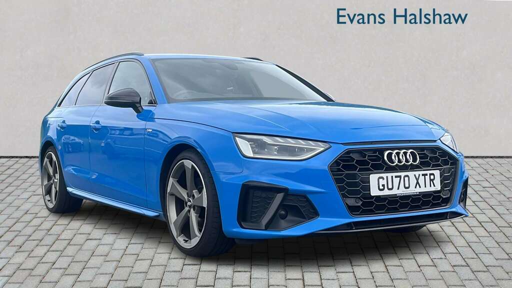 Audi A4 35 Tdi Black Edition S Tronic 2020 Blue
