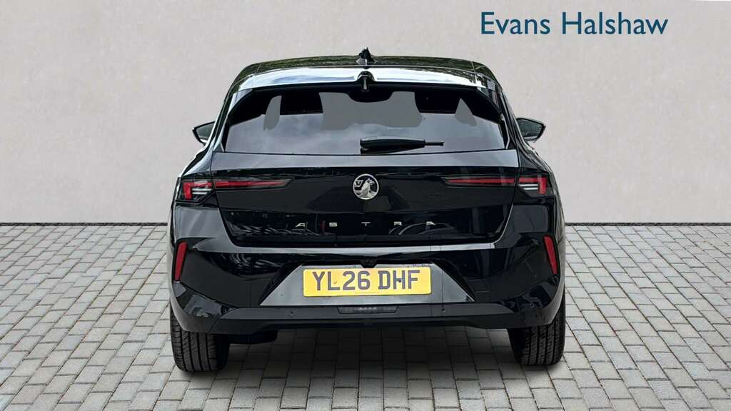 Vauxhall Astra 1.2 Turbo 130 Griffin 2026 YL26DHF Black #4