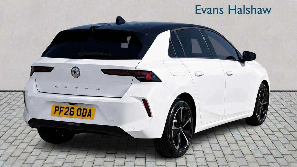Vauxhall Astra 1.2 Turbo 130 Griffin 2026 PF26ODA White #3