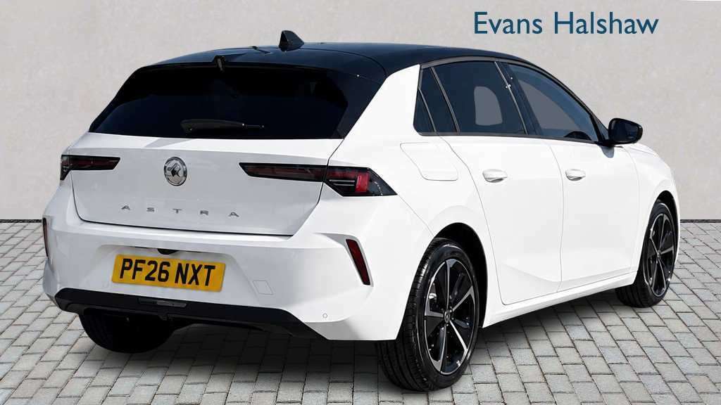 Vauxhall Astra 1.2 Turbo 130 Griffin 2026 PF26NXT White #3