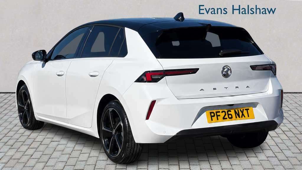 Vauxhall Astra 1.2 Turbo 130 Griffin 2026 PF26NXT White #2
