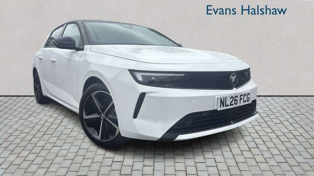 Vauxhall Astra 1.2 Turbo 130 Griffin 2026 NL26FCG White