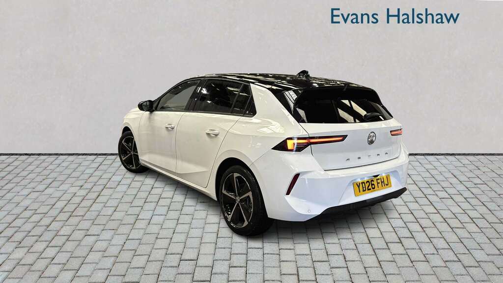 Vauxhall Astra 1.2 Turbo 130 Griffin 2026 YD26FHJ White #2