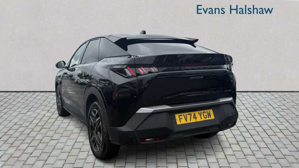 Peugeot 3008 1.2 Hybrid 136 Allure E-dsc6 2024 Black #4