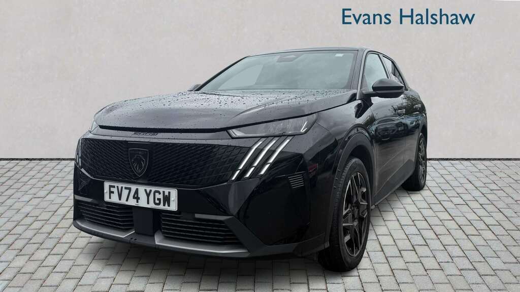Peugeot 3008 1.2 Hybrid 136 Allure E-dsc6 2024 Black #2
