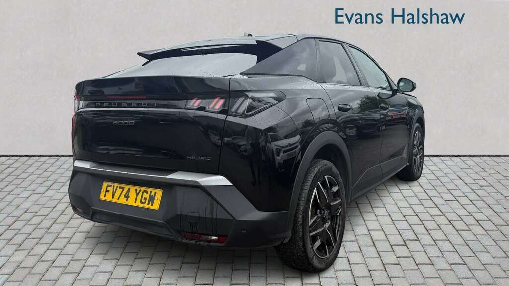 Peugeot 3008 1.2 Hybrid 136 Allure E-dsc6 2024 Black #5