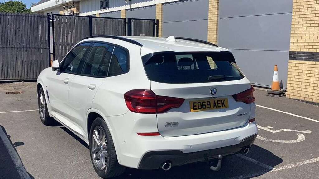 BMW X3 Xdrive20d M Sport Step 2019 White #3