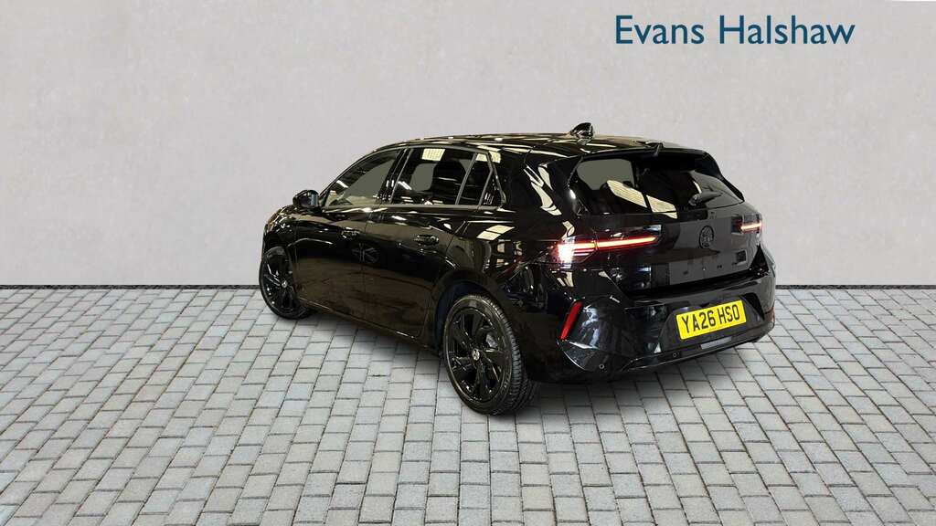 Vauxhall Astra 1.2 Turbo 130 Gs 2026 YA26HSO Black #2
