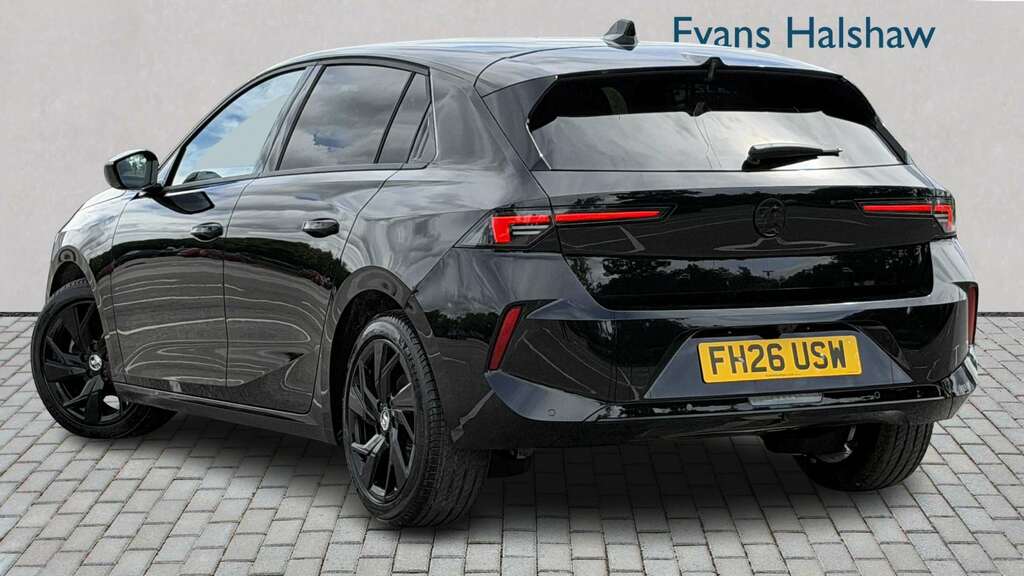 Vauxhall Astra 1.2 Turbo 130 Gs 2026 FH26USW Black #2