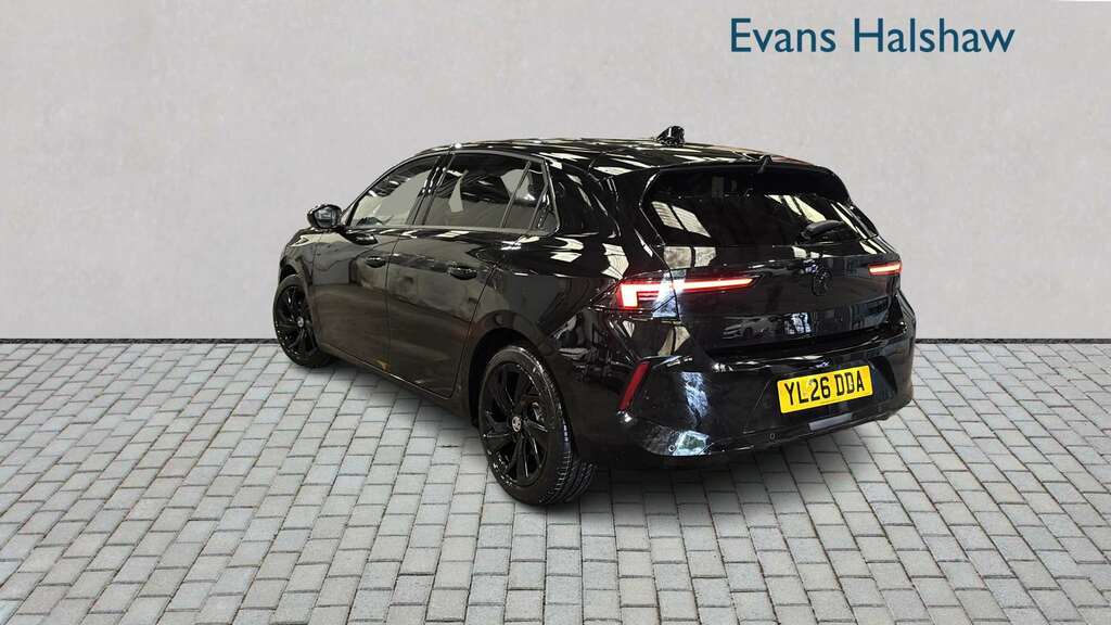 Vauxhall Astra 1.2 Turbo 130 Gs 2026 YL26DDA Black #2