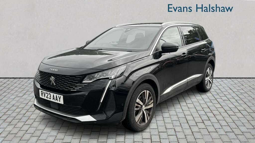 Peugeot 5008 1.5 Bluehdi Allure Premium Eat8 2023 Black #3