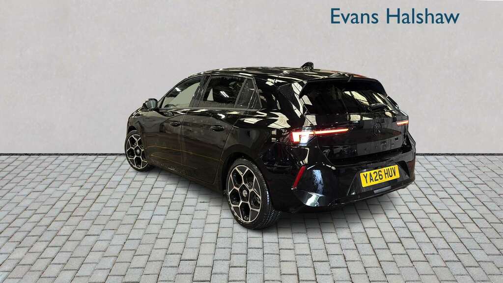 Vauxhall Astra 1.2 Turbo 130 Ultimate 2026 YA26HUV Black #2