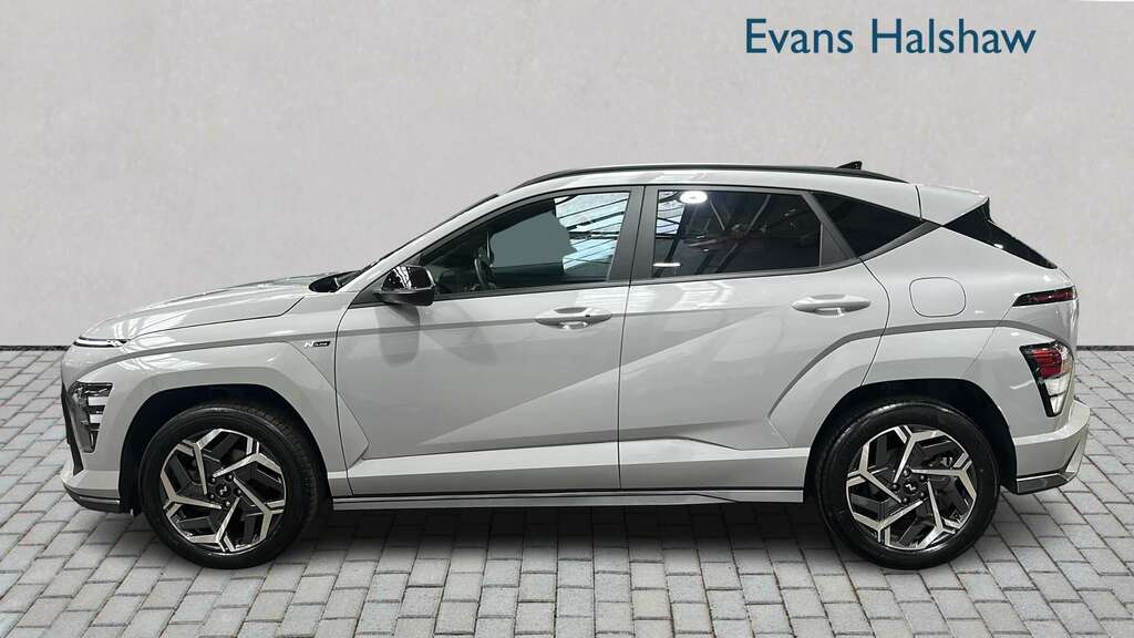 Hyundai Kona 1.6 Hybrid 129 N Line Dct 2025 Grey #3