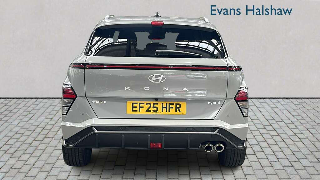 Hyundai Kona 1.6 Hybrid 129 N Line Dct 2025 Grey #5